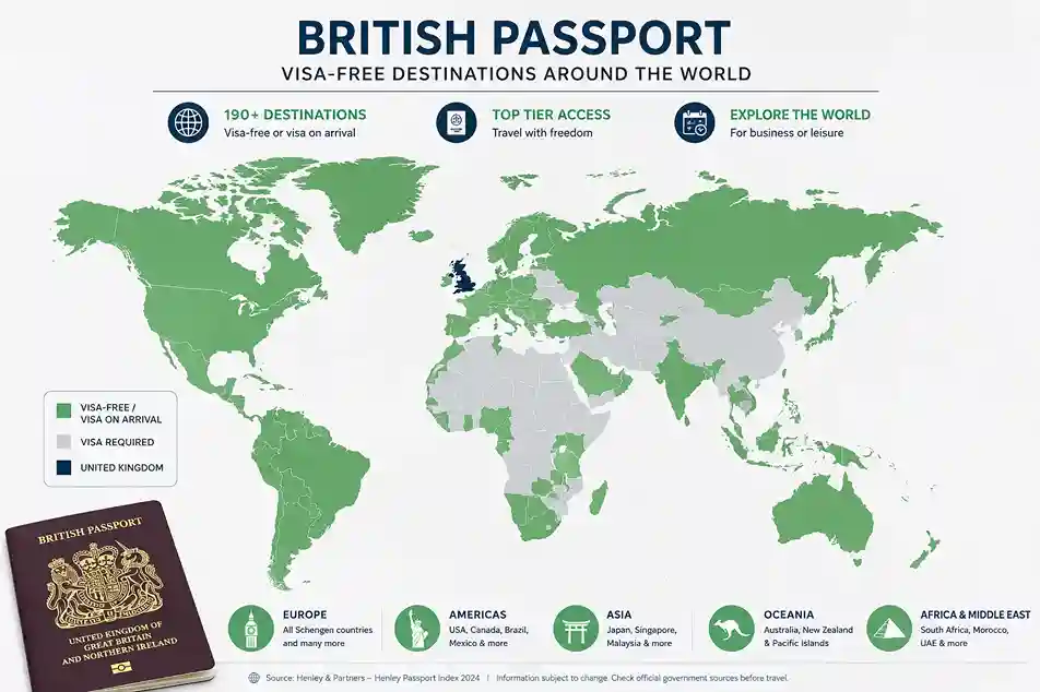 Visumfreies Reisen mit einem britischen Reisepass – „Jobbatical“