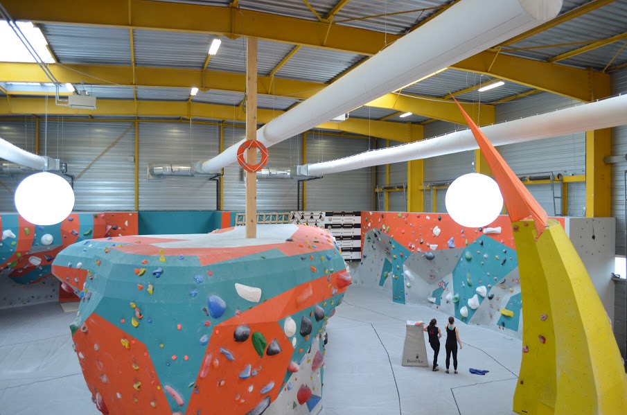 Salle d'escalade Block'Out Rennes à Cesson-Sévigné 35510