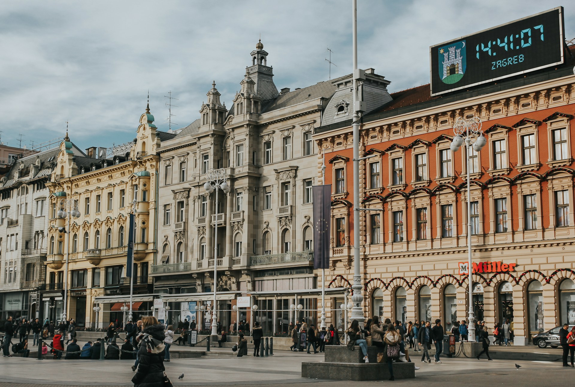 Historic city centre of Zagreb, Croatia