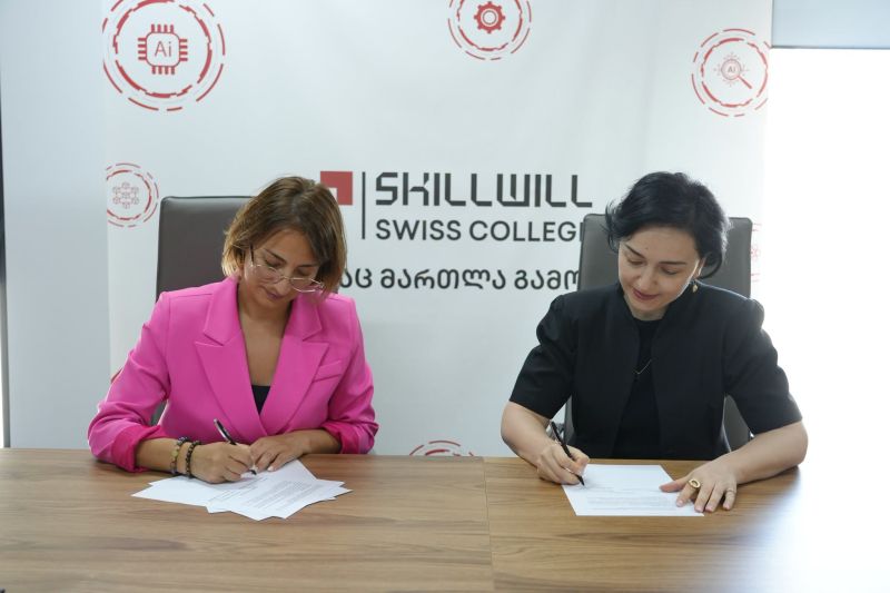Skillwill and 2080 Ventures at the MOU signing.