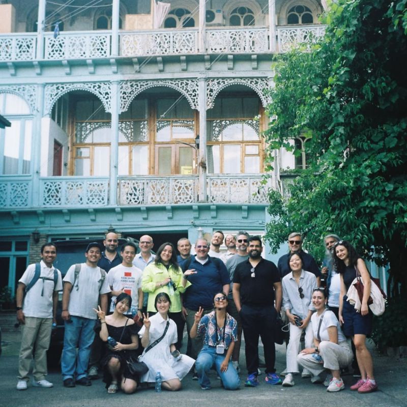 Founders and program participants at the GITA accelerator launch.