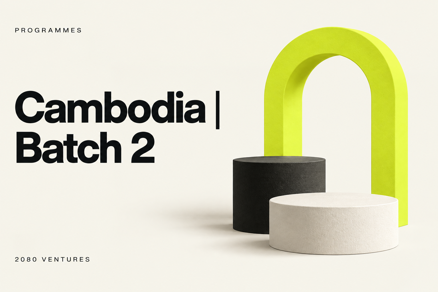 2080 Ventures editorial cover: Cambodia Startup Launchpad Batch 2 Completes Demo Day