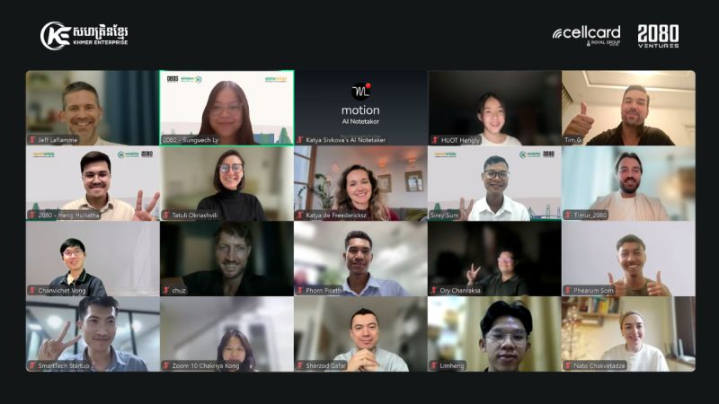 Cambodia Startup Launchpad Batch 2 online Demo Day.