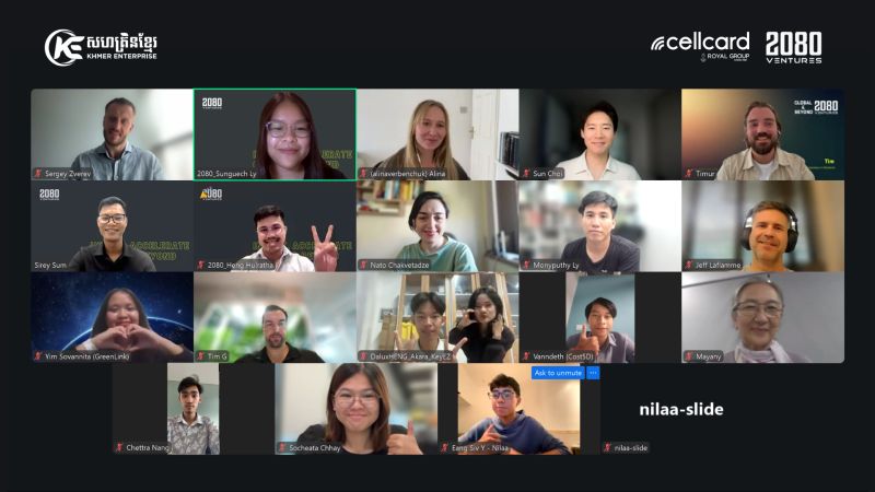 Cambodia Startup Launchpad Batch 3 online Demo Day.