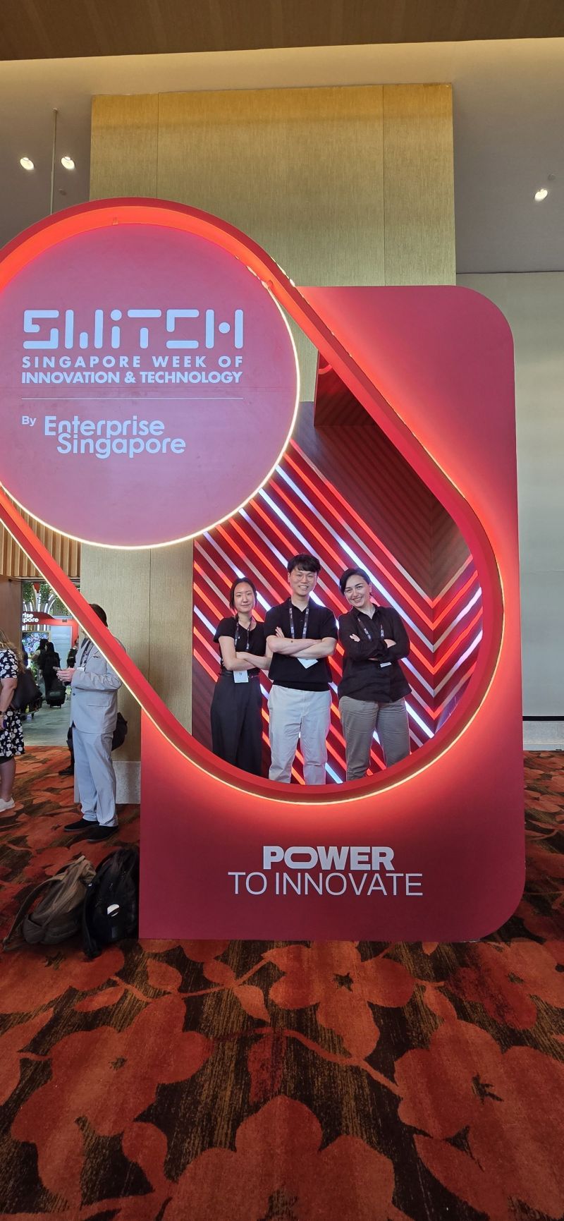 Program image from the SWITCH 2025 recap in Singapore.