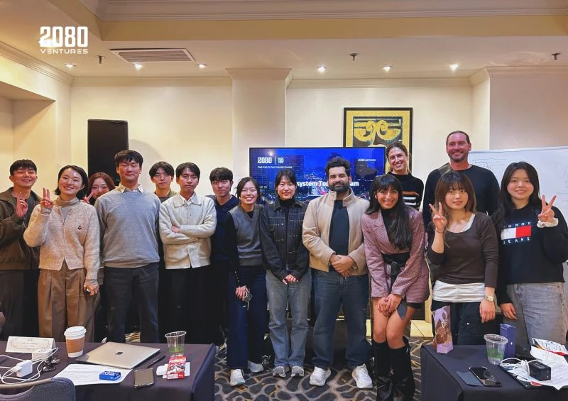 SNU student founders and programme mentors during the Silicon Valley visit.