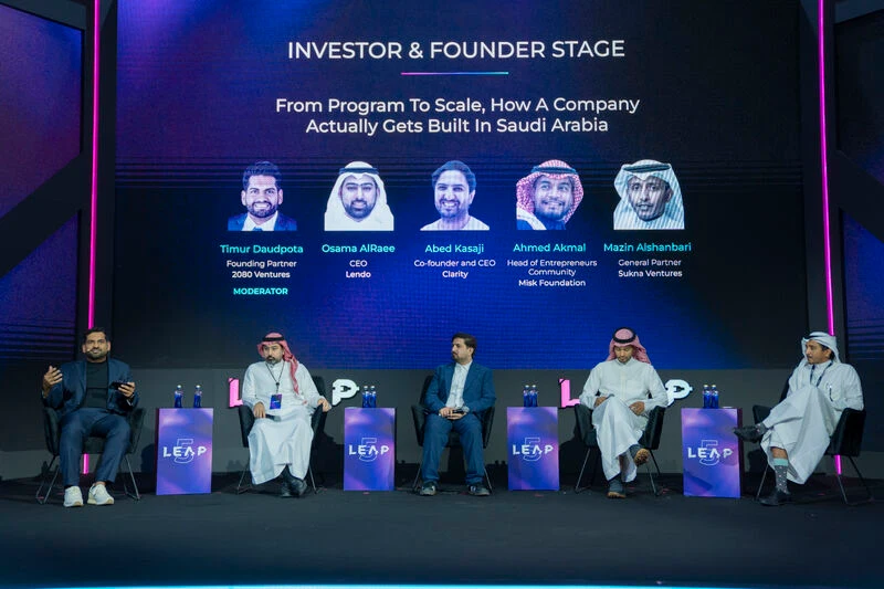 A second LEAP 2026 discussion on building companies in Saudi Arabia.