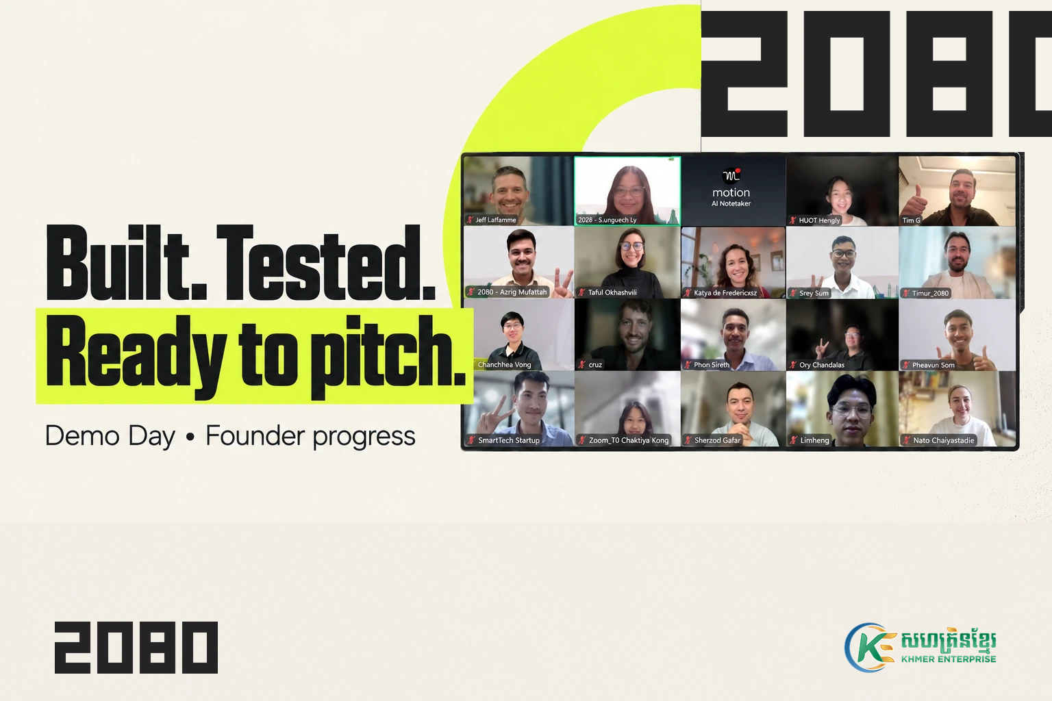 The second Cambodia Startup Launchpad cohort completed 12 weeks of building and mentoring, culminating in an online Demo Day and live feedback from judges.