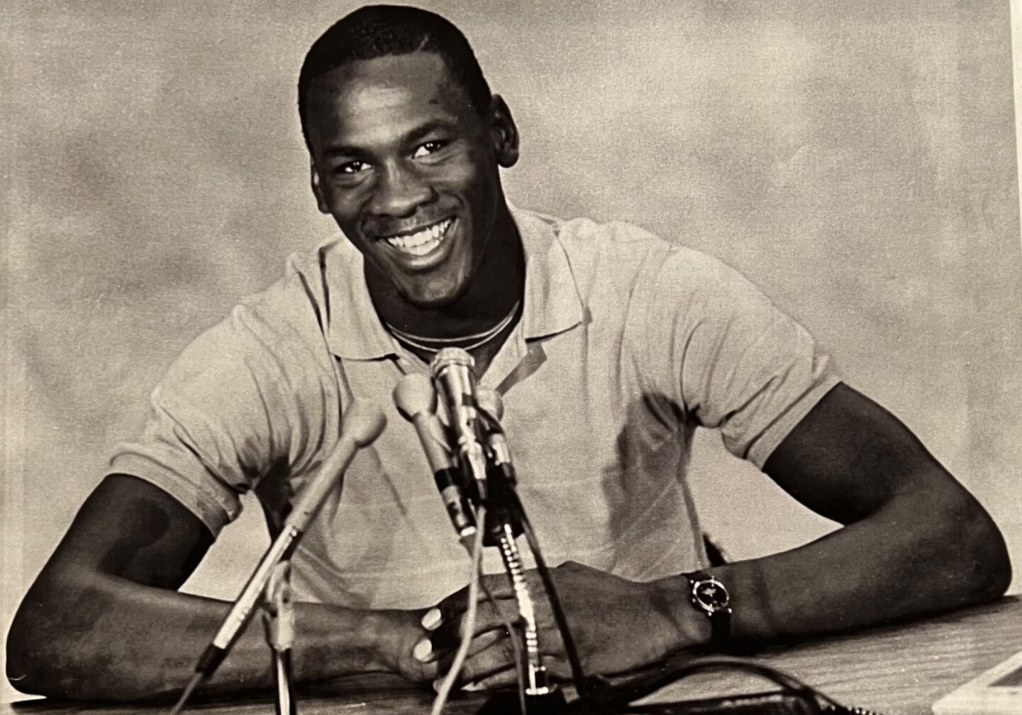 Michael Jordan in 1984