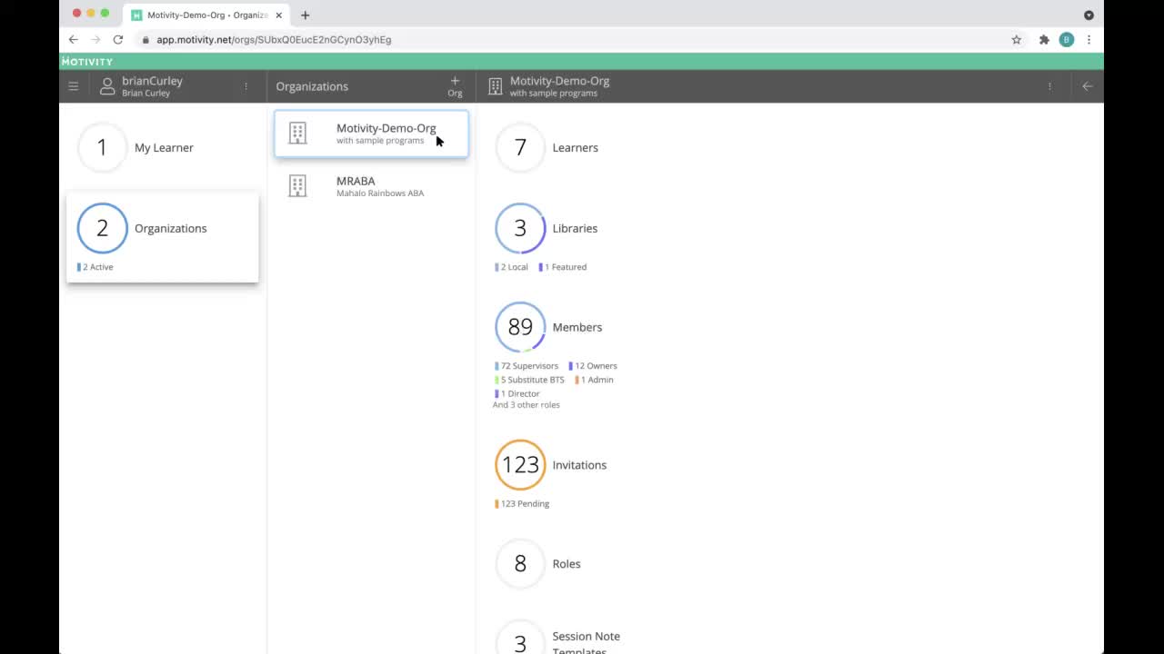Motivity - ABA Data Collection Software
