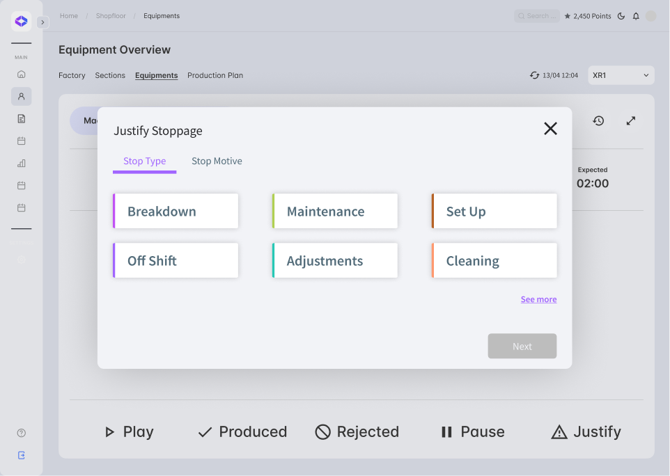 Kanban board with columns Plan, Do, Check listing tasks with deadlines and responsible persons.