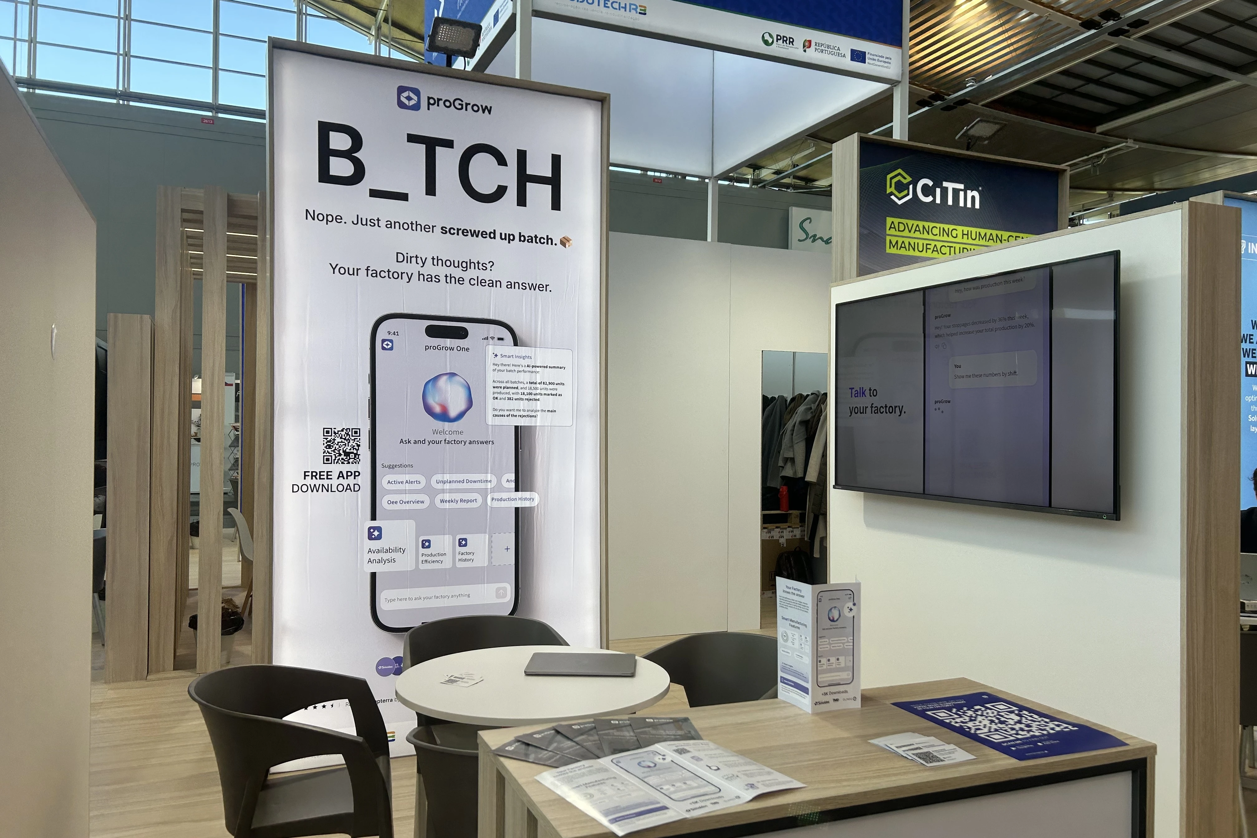 proGrow stand at Hannover Messe 2026