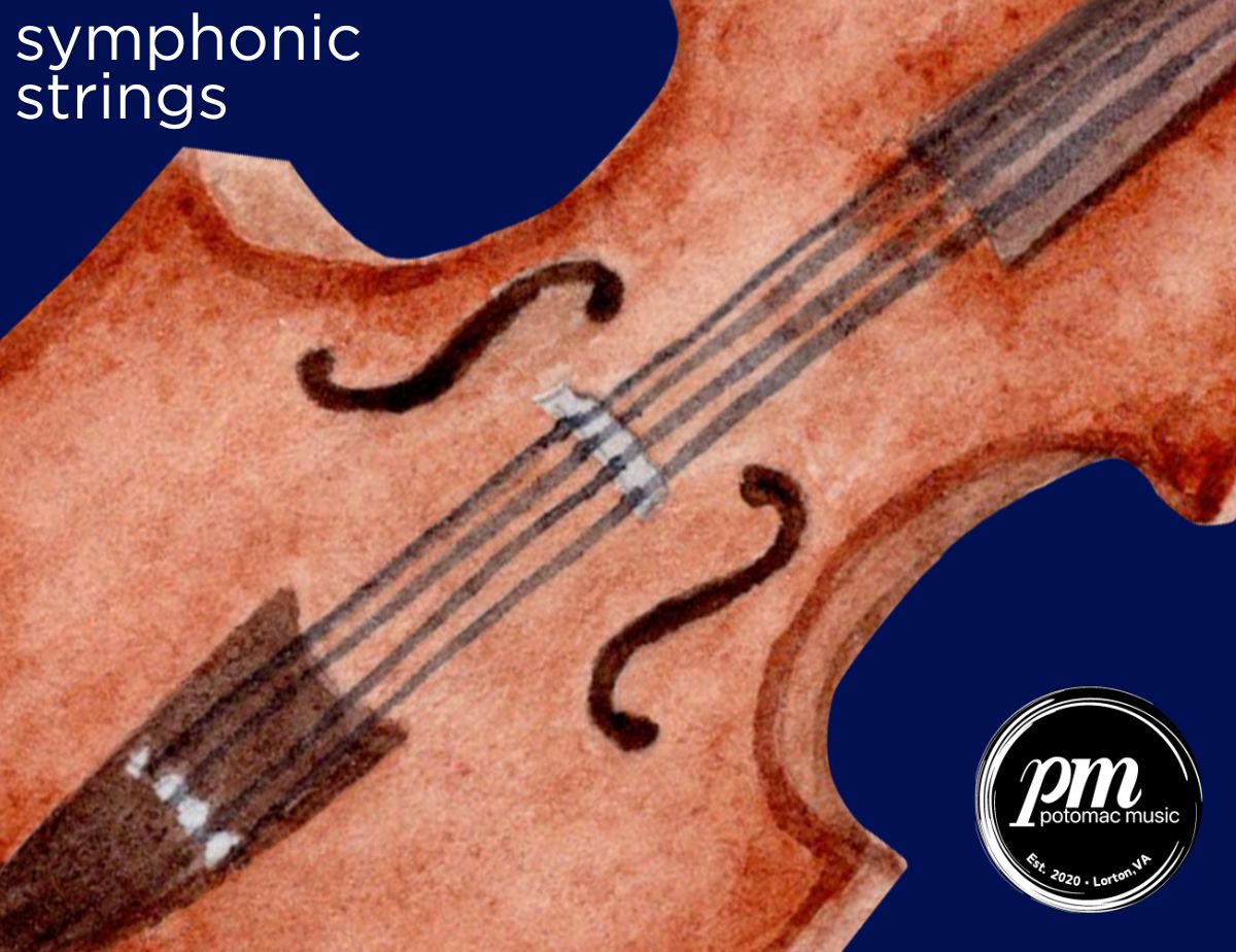 symphonic strings at Potomac Music