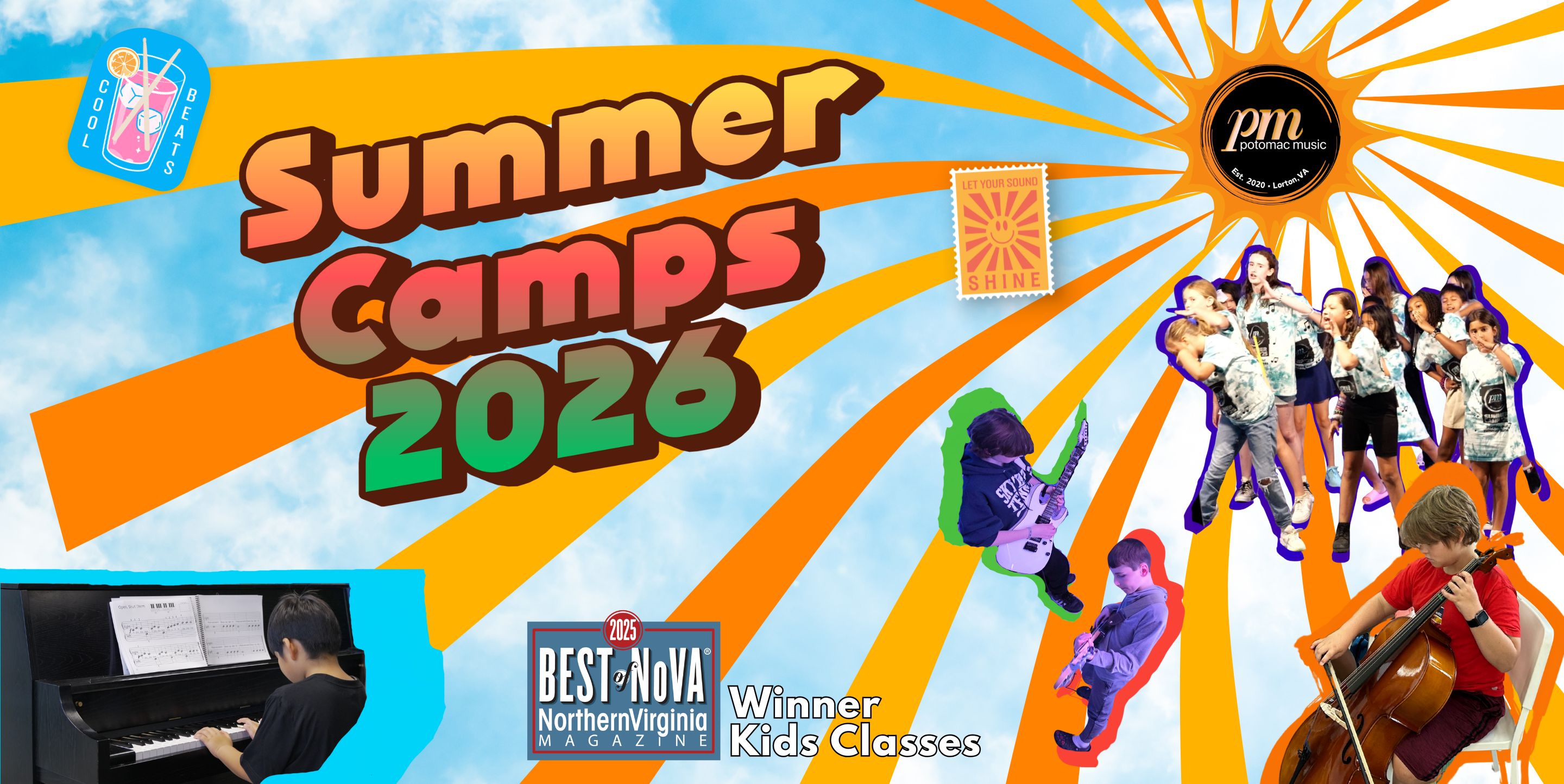 Summer Camps at Potomac Music in Lorton, VA