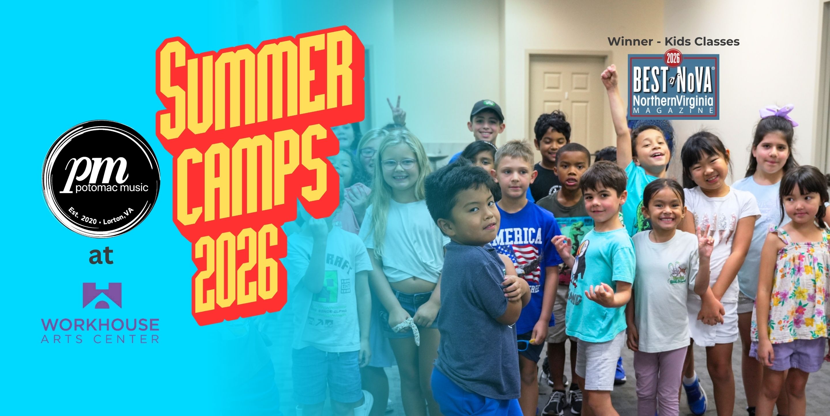 Summer Camps at Potomac Music in Lorton, VA