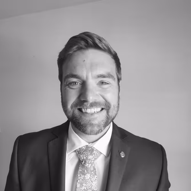 A portrait picture of Lawrence Wilson, Purchasing Strategy Manager at JLR