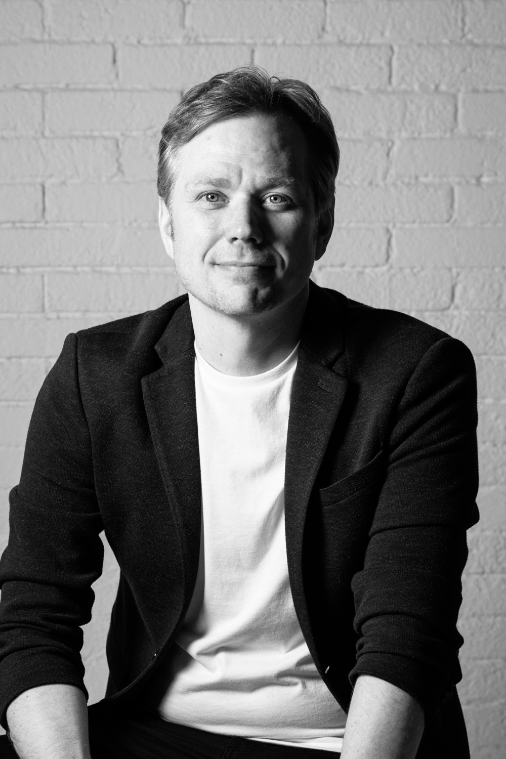 Chad Husar Photographer bio in studio