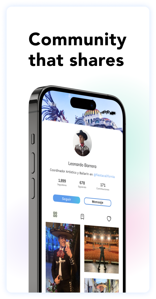 Community that shares content. 