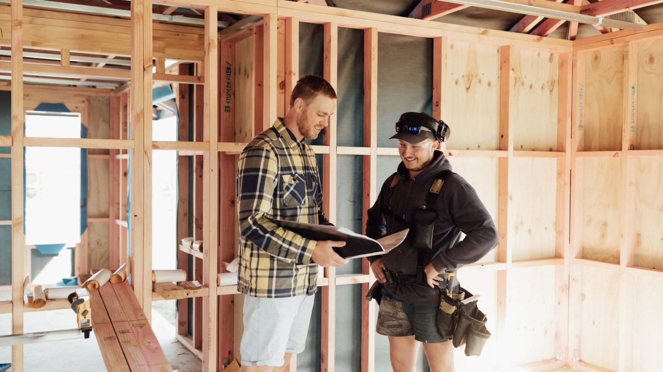 Caleb- Site Manager on site 