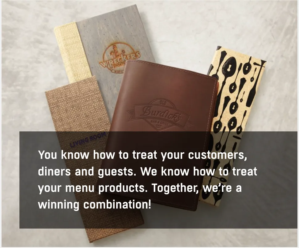 Sample Cleveland Menu Printing custom-designed restaurant menu