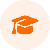 Graduation cap icon