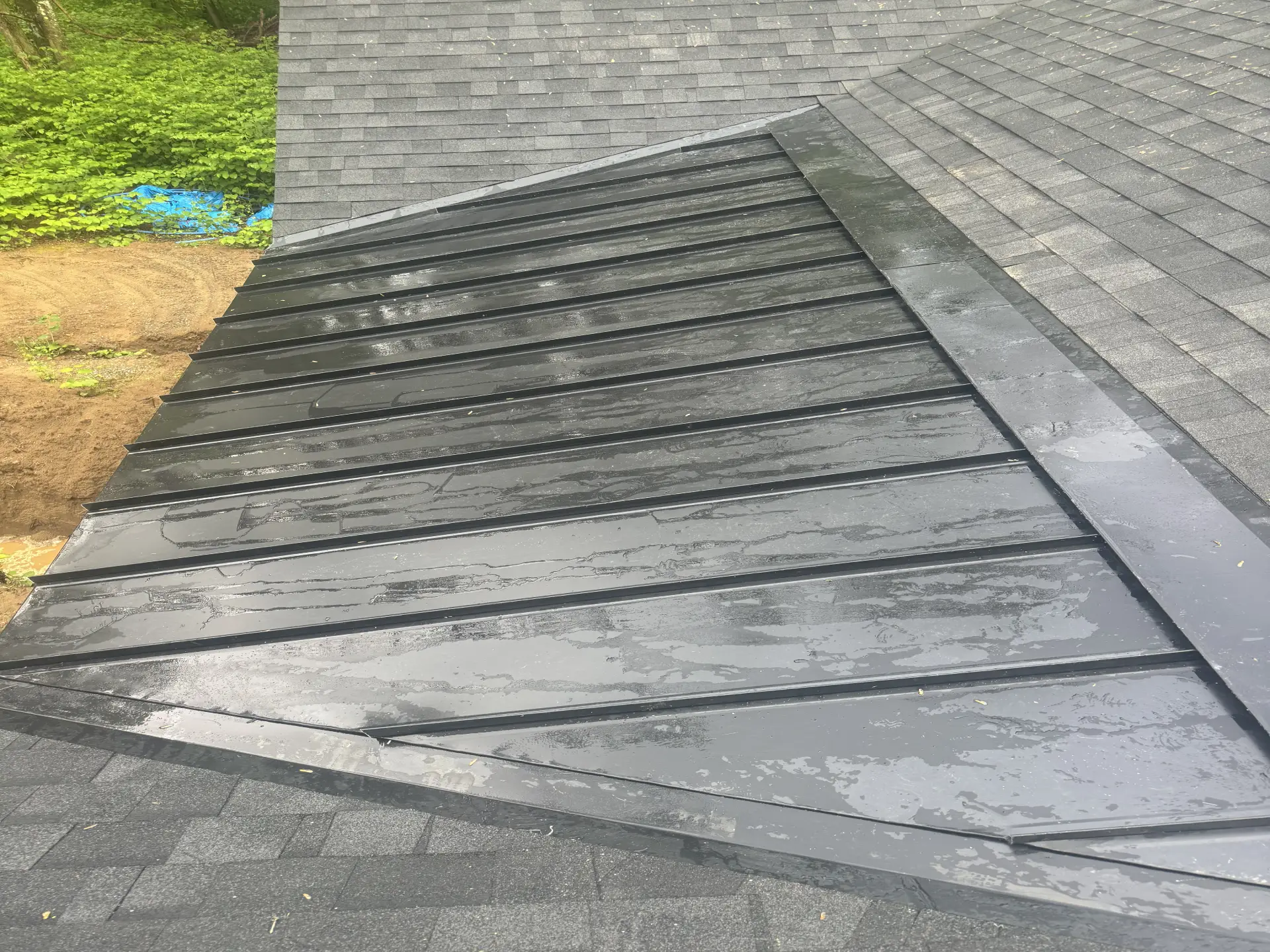 Metal roof