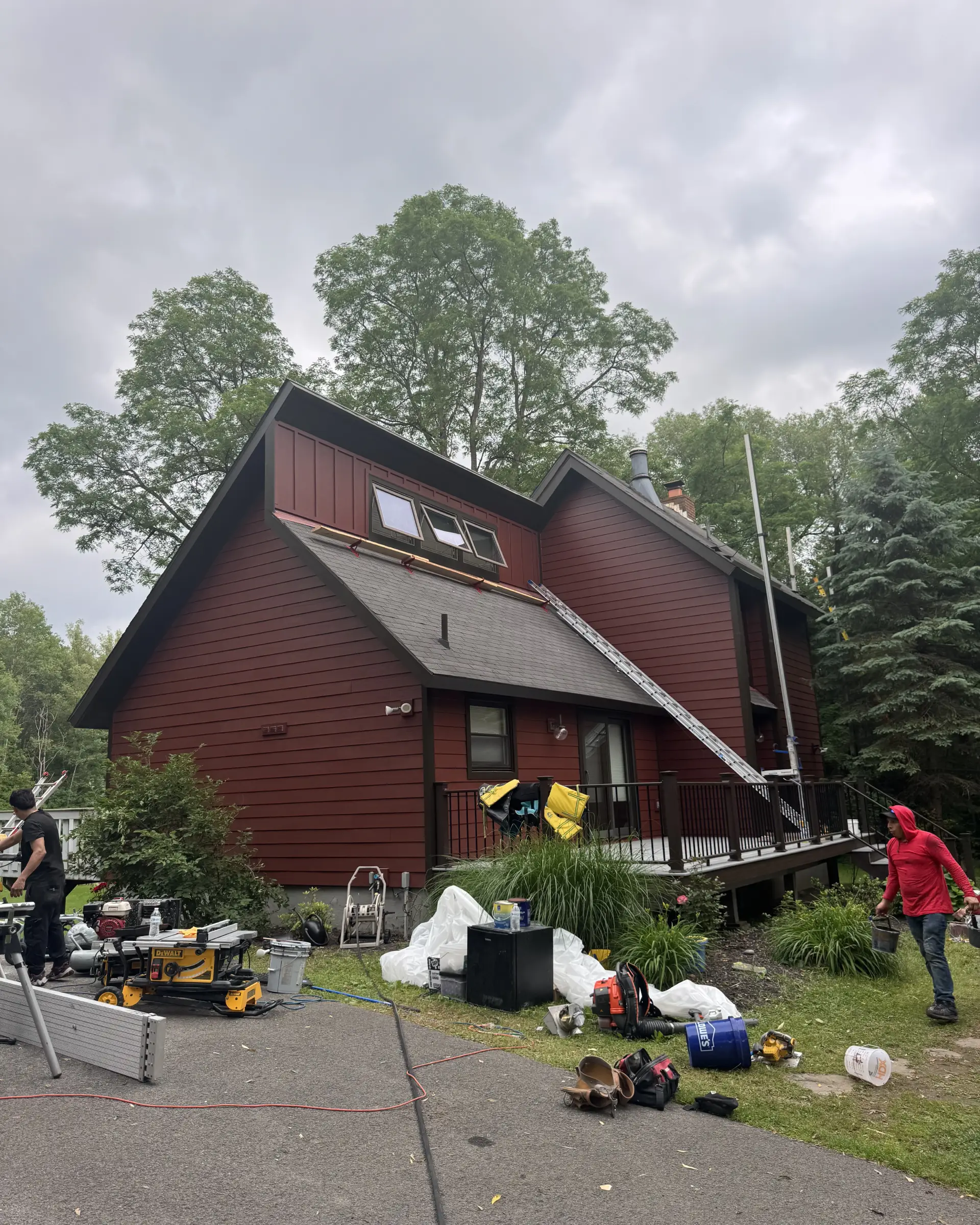 Hardie Boar Siding from the side