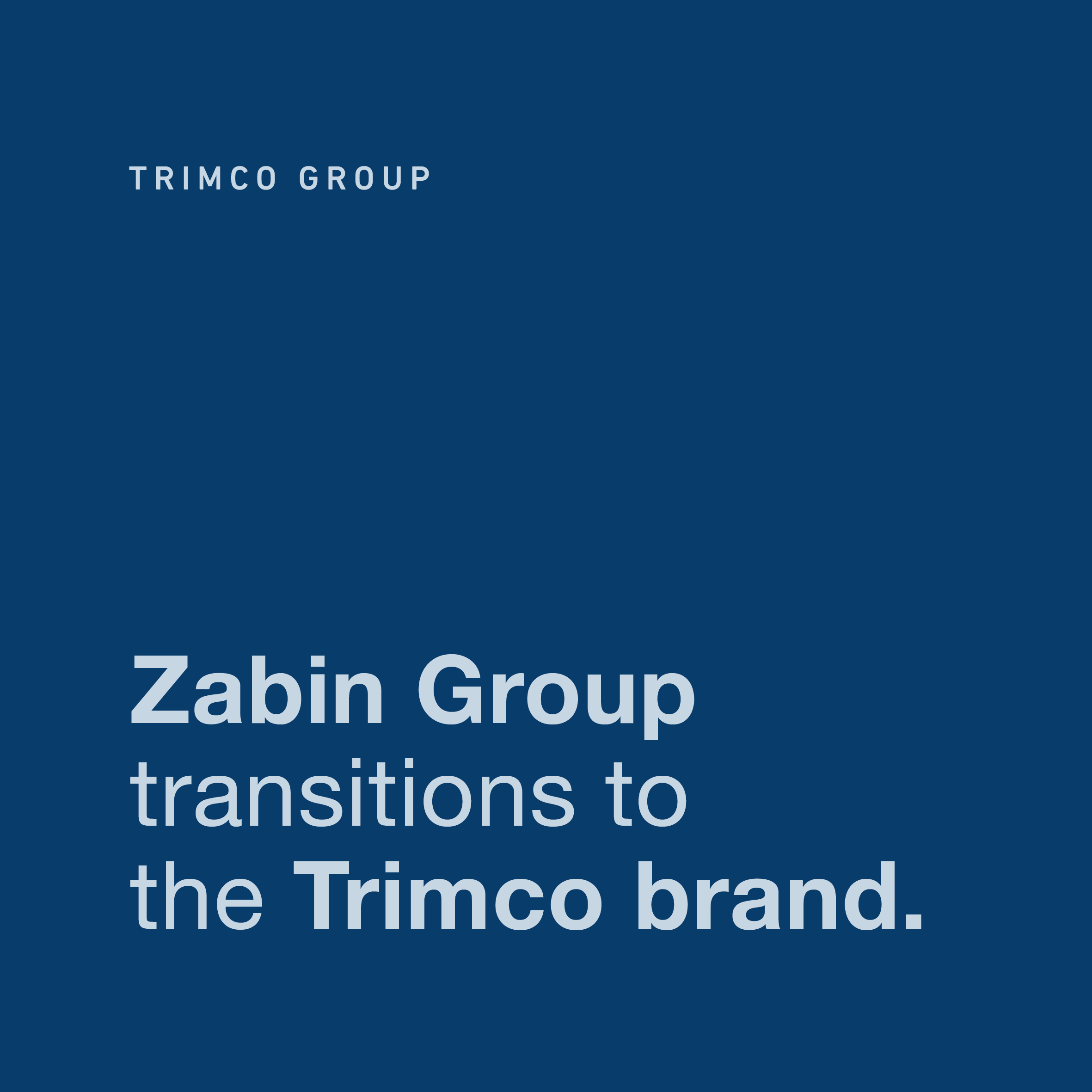 Trimco Group announces Zabin Group’s transition to the Trimco brand