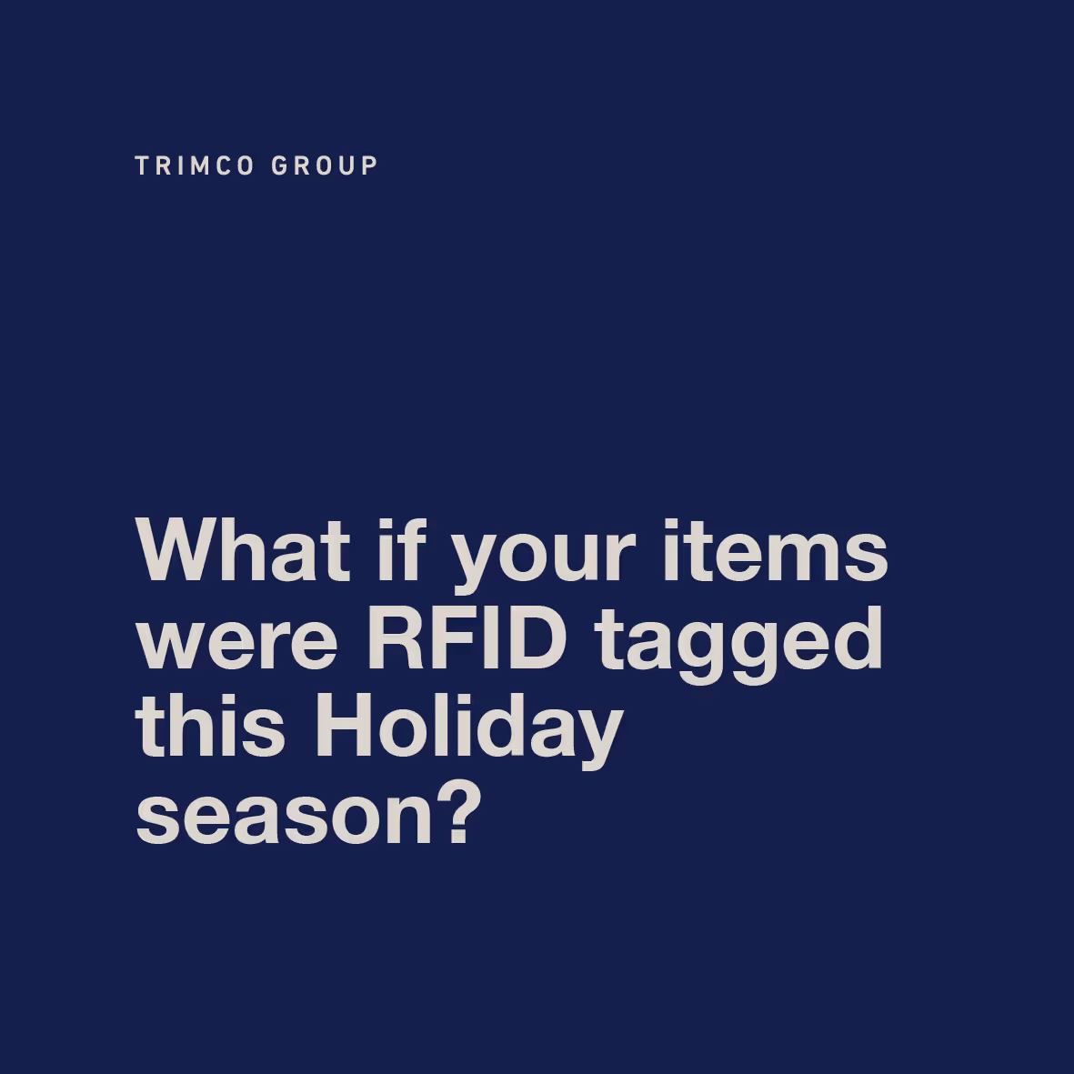 Can RFID transform efficiency during the Holiday Shopping season?