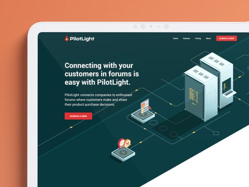 Thumbnail of Pilotlight website project