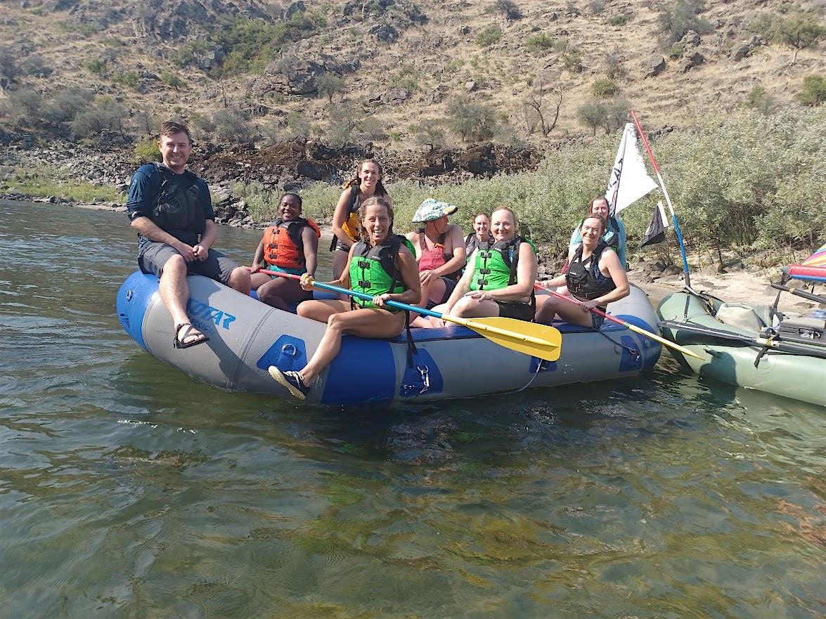 Lower Salmon River Military and first responders women’s only Raft trip!