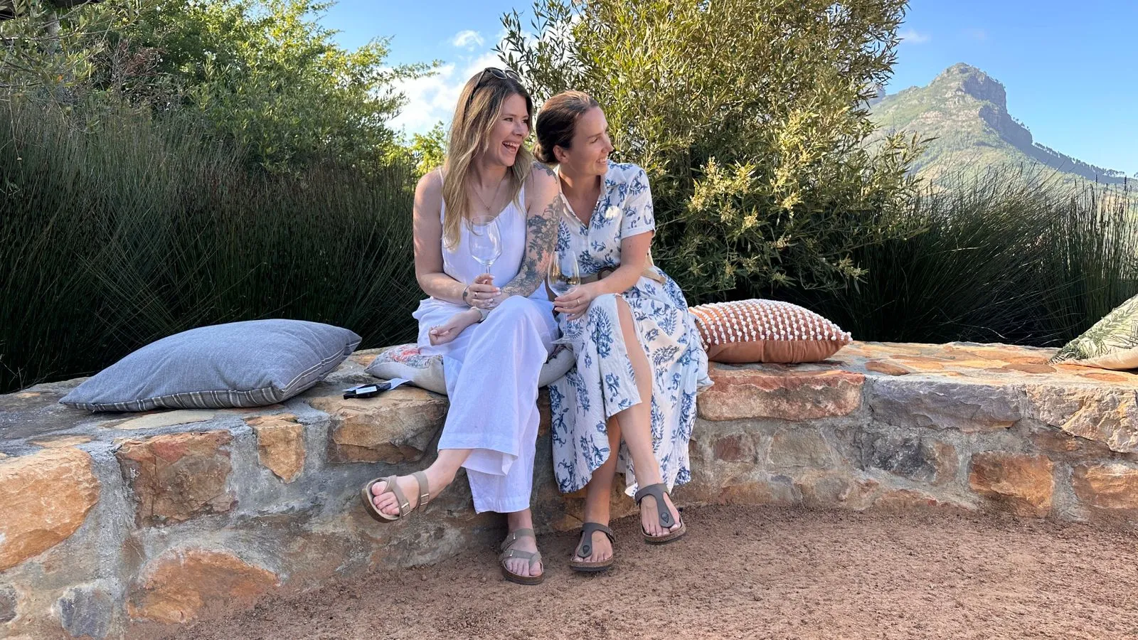 Rachel Hurry & Kerry Searle smiling