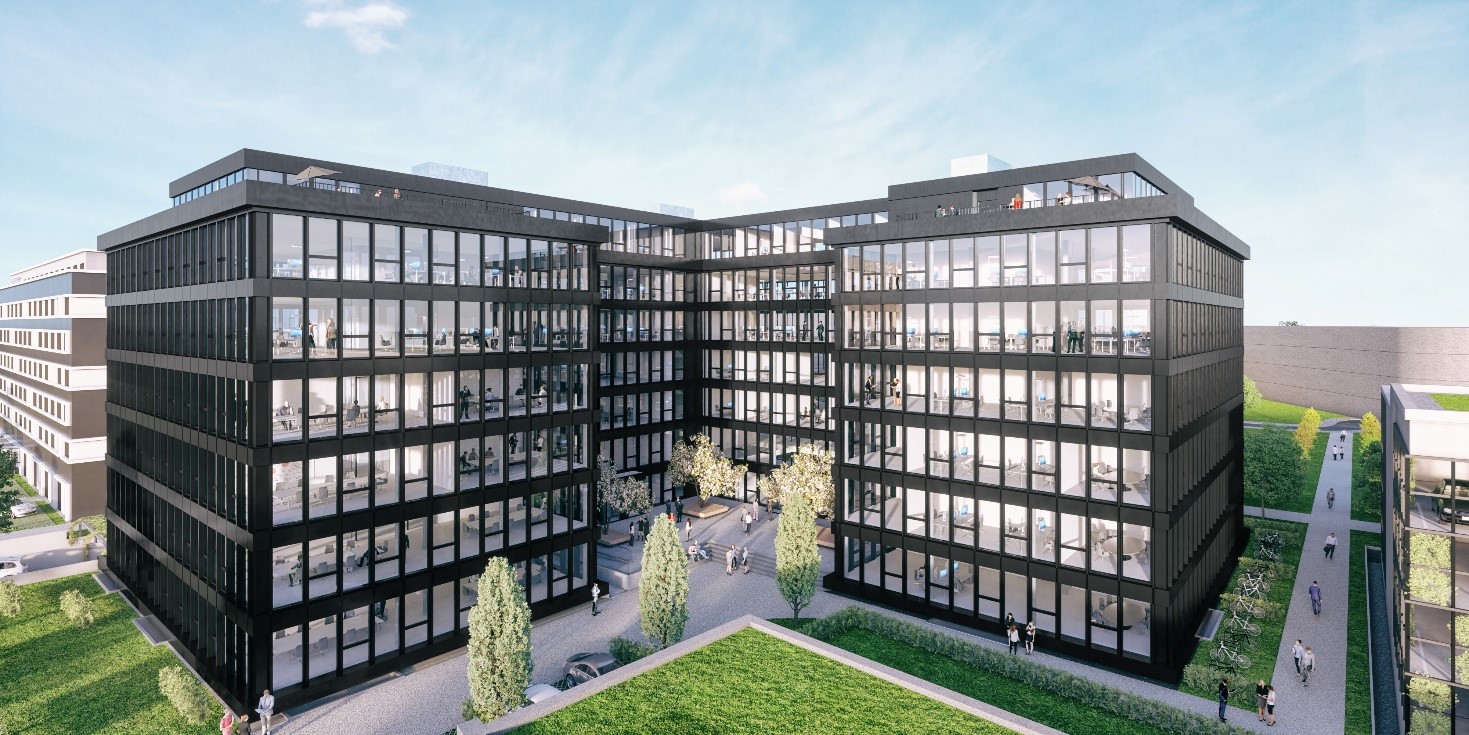 TONIQ 1 – New administration building in Düsseldorf