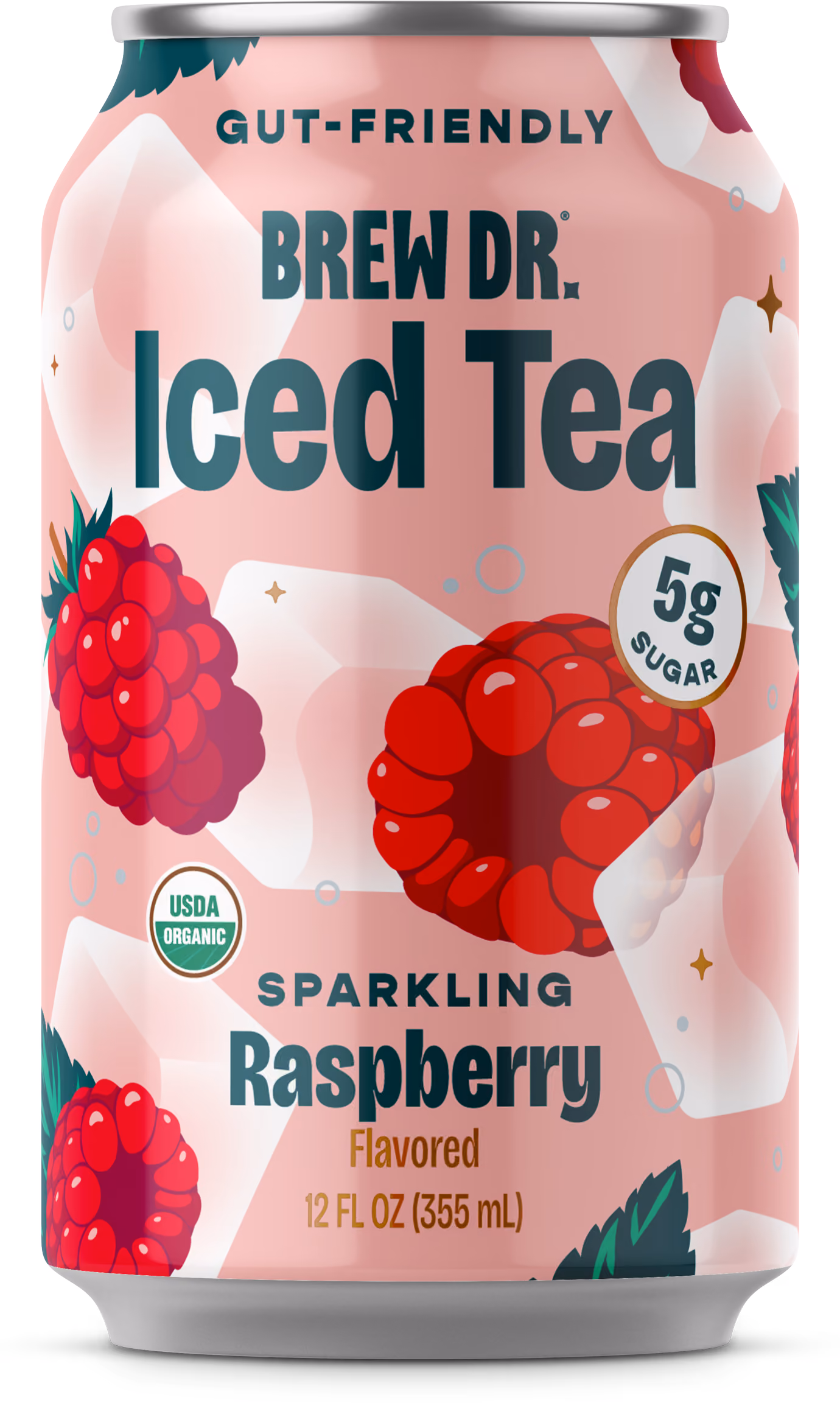 Brew Dr. Iced Tea - Raspberry 12oz can