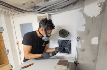 Tanguy en train de ramoner