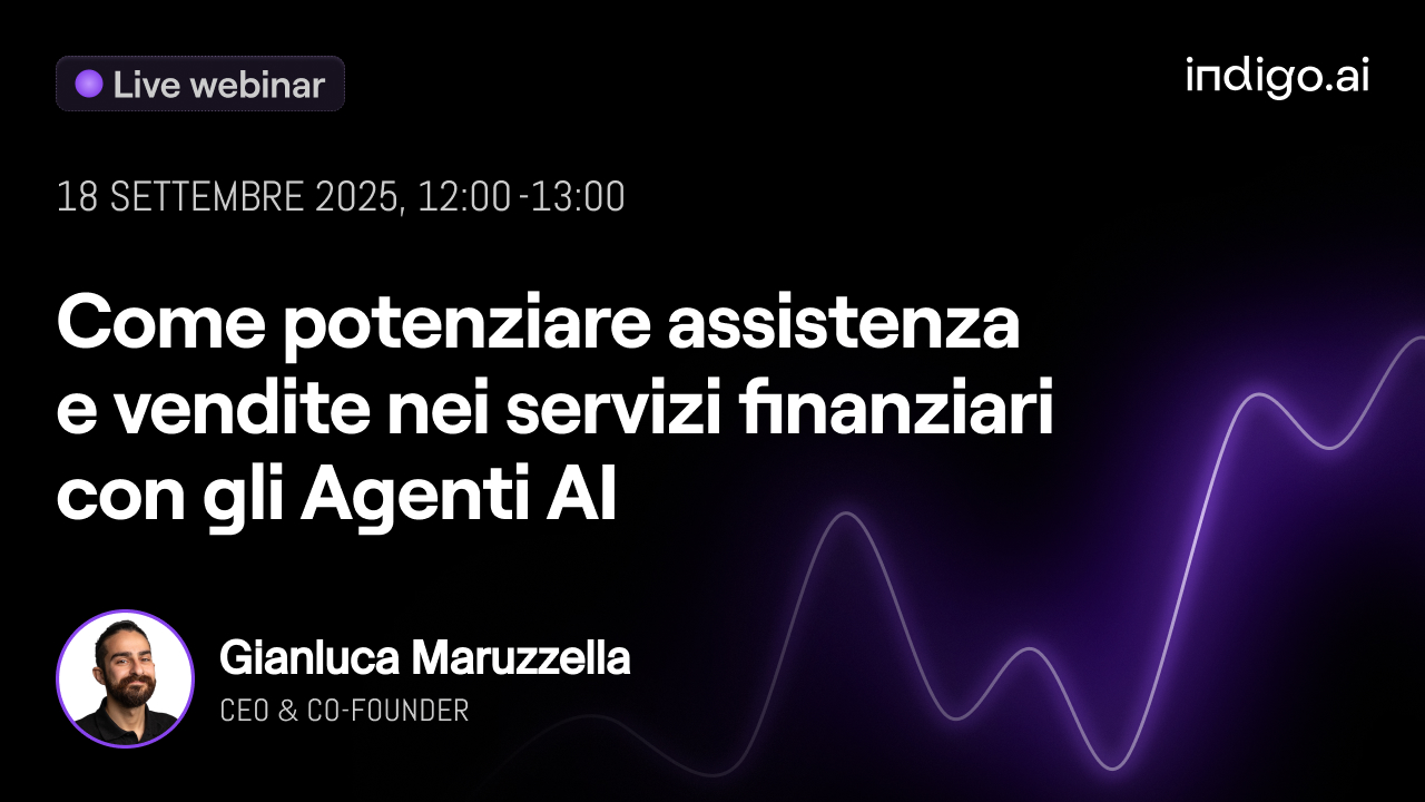 Come potenziare assistenza e vendite nei servizi finanziari con gli Agenti AI