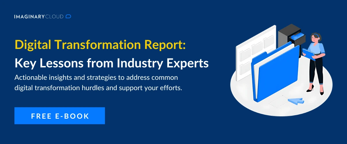 Digital Transformation Report call-to-action