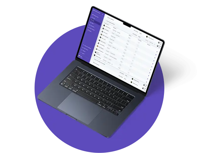 VestaConnect project screen