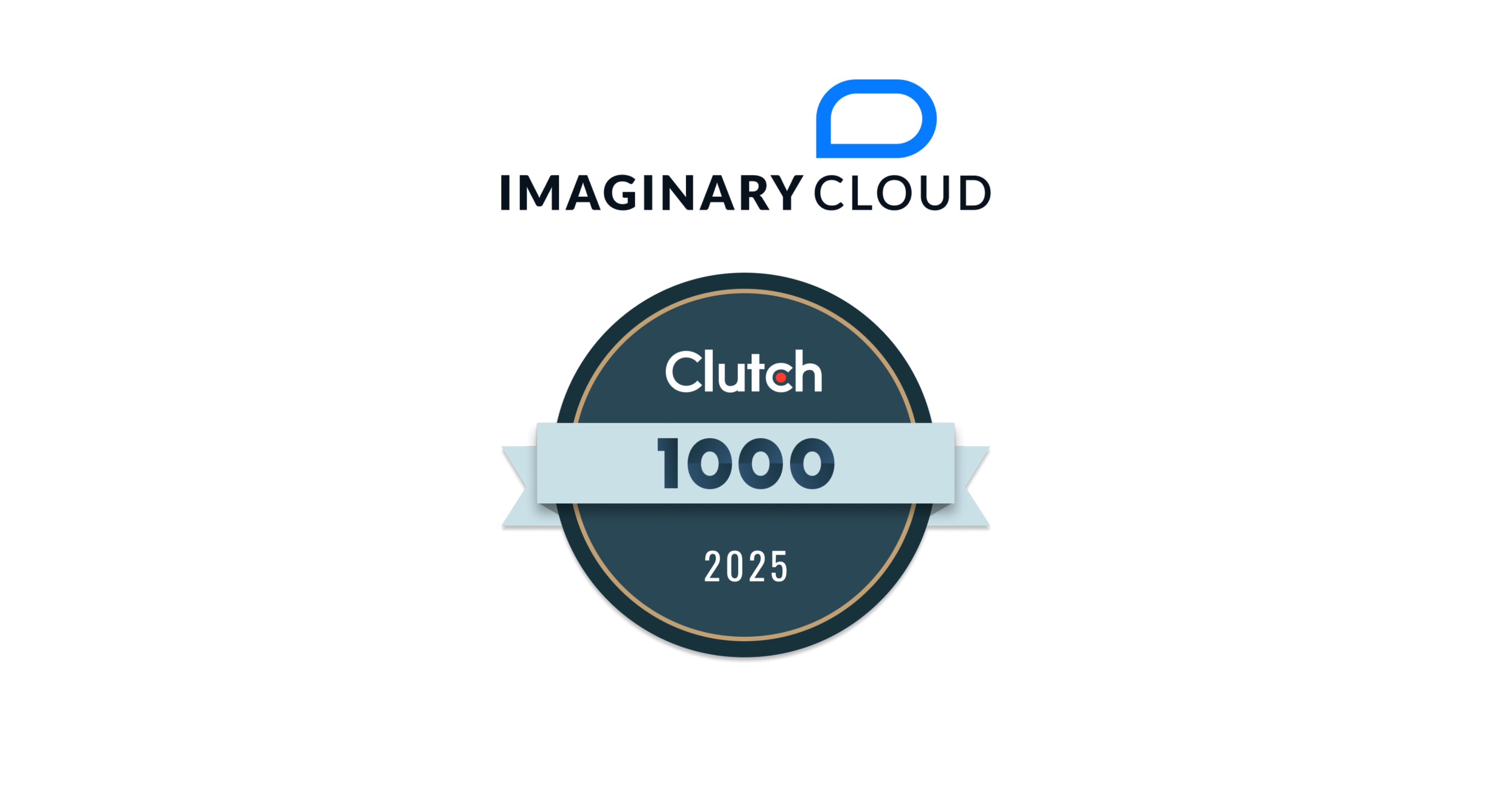 Imaginary Cloud and Top Clutch 1000 logos