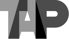 TAP black logo
