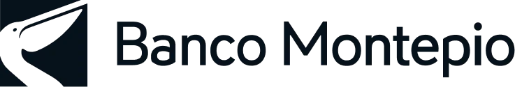 Montepio schwarzes Logo