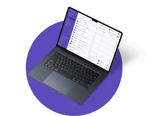 VestaConnect project screen