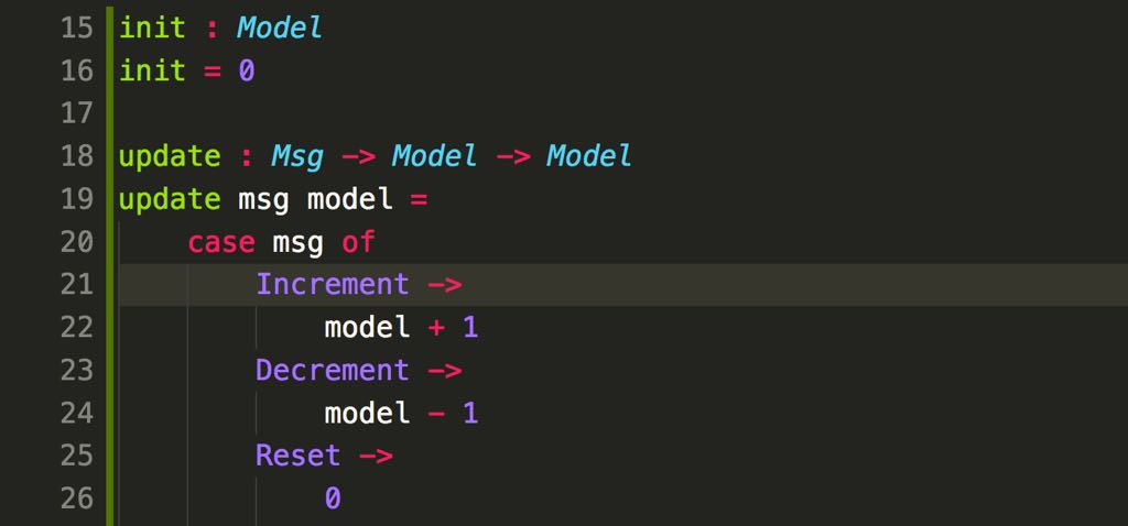 Introduction to the Elm programming language