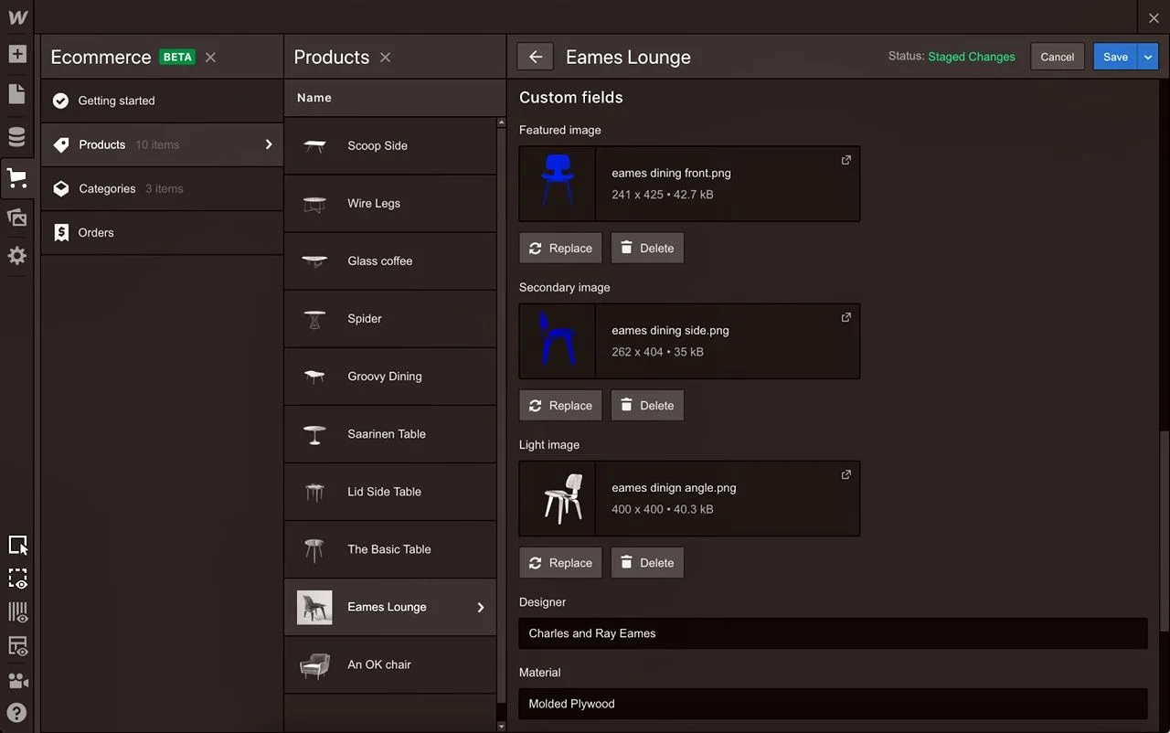 ecommerce-webflow