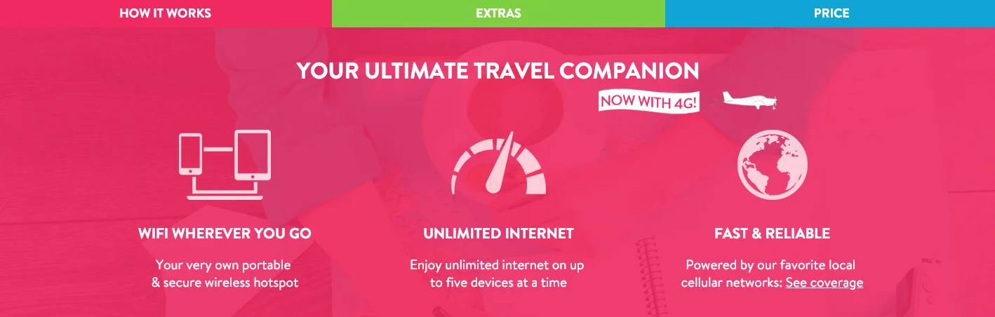 TEP Wireless website detail