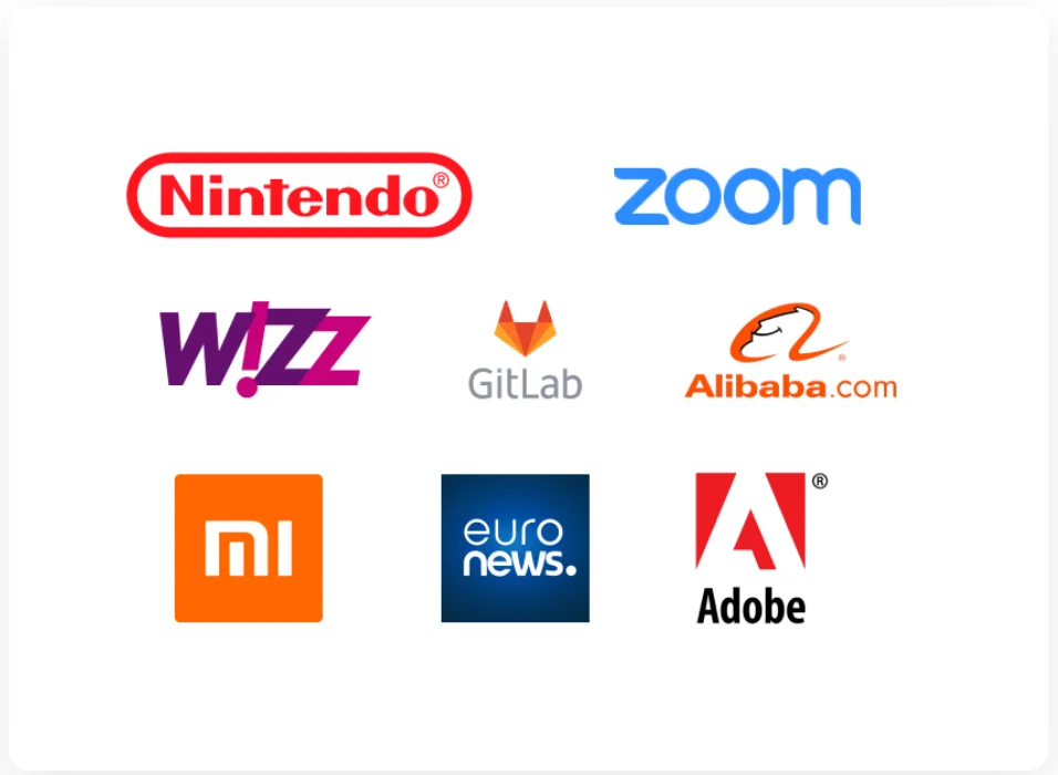 Companies using Vue