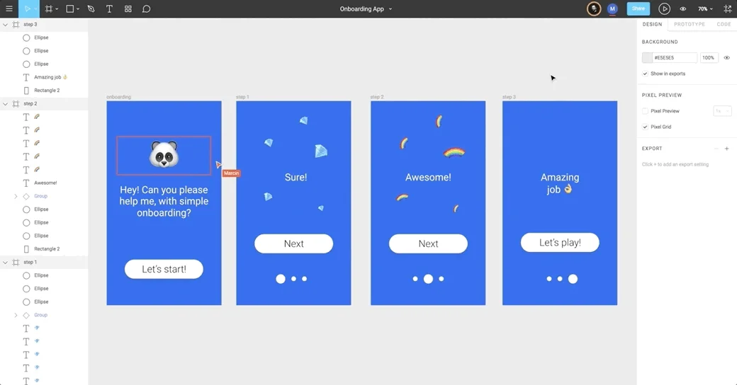 Quick representation of Figma (Toptal.com)