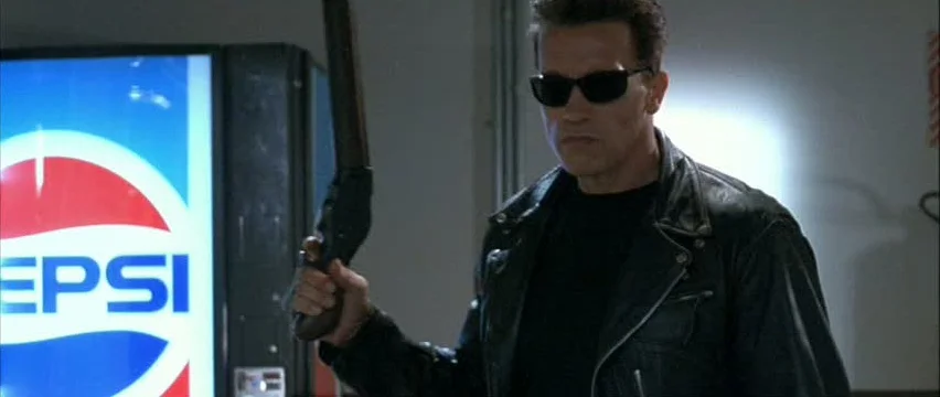 I'll be back -- as soon as I finish my Pepsi