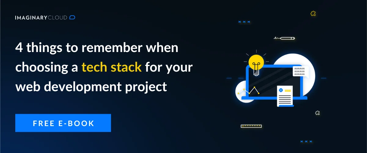 Four things to remember when choosing a tech stack CTA
