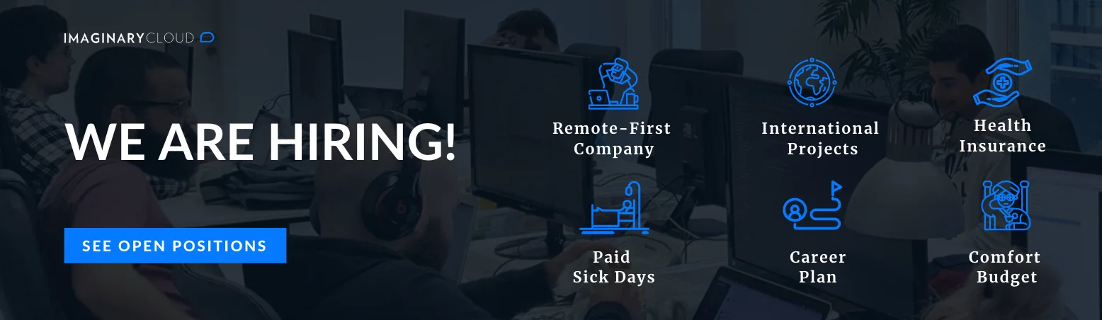 Join us and find out about our exciting projects!